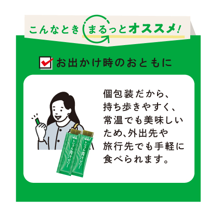 【夏限定】まるっと健康トリプル青汁ゼリー&times;6 image number 4